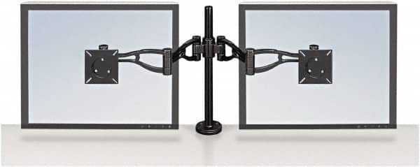 FELLOWES - Black Desk Mount Monitor Arm - Use with Monitor - A1 Tooling