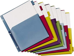 Cardinal - 11 x 8 1/2" 8 Tabs, 3-Hole Punched, Tab Divider - Multicolor Tabs, Multi-Color Folder - A1 Tooling