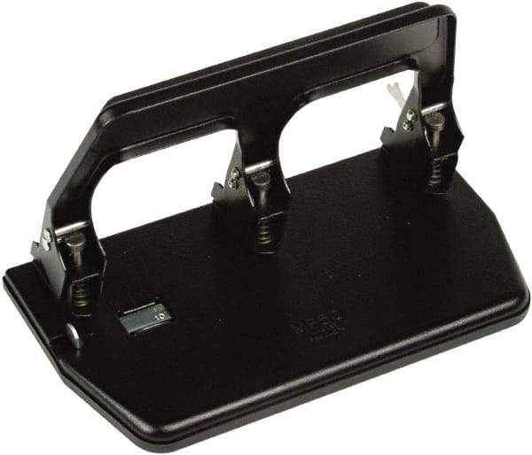 Master - Paper Punches Type: 40 Sheet Three-Hole Punch Color: Black - A1 Tooling