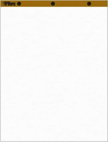 TOPS - Easel Pads, Unruled, 27 x 34, White, 50 Sheets, 2 Pads/Pack, Easel Pads - Use with Whiteboards, Chalkboards, Walls, Easel St&s - A1 Tooling