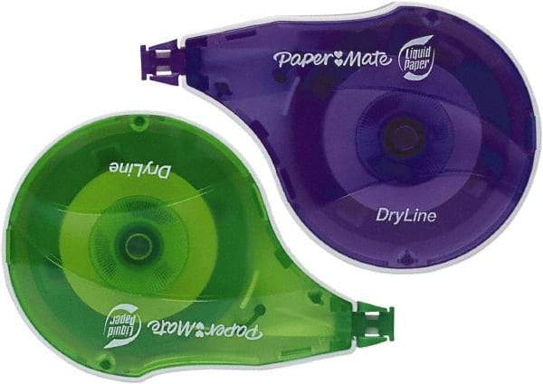 Paper Mate Liquid Paper - 1/6" x 472" Correction Tape Non-Refillable - A1 Tooling