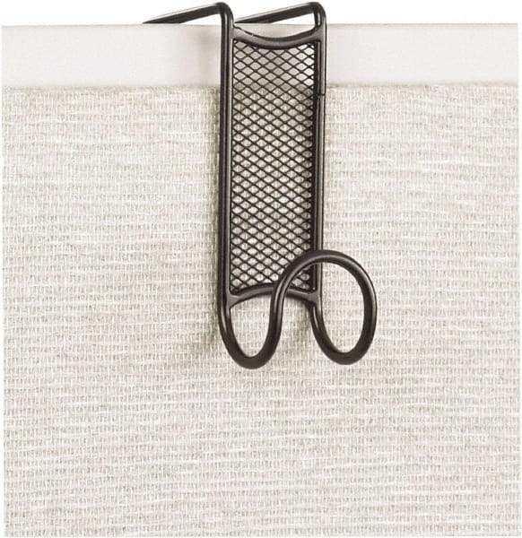 Safco - 1 Hooks, 4-1/4" Long x 1-3/4" Deep, Steel Over the Door Double Hook - 5" High - A1 Tooling