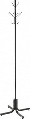 Safco - 4 Hooks, 21" Long x 21" Deep, Metal Floor Costumer - 70" High - A1 Tooling