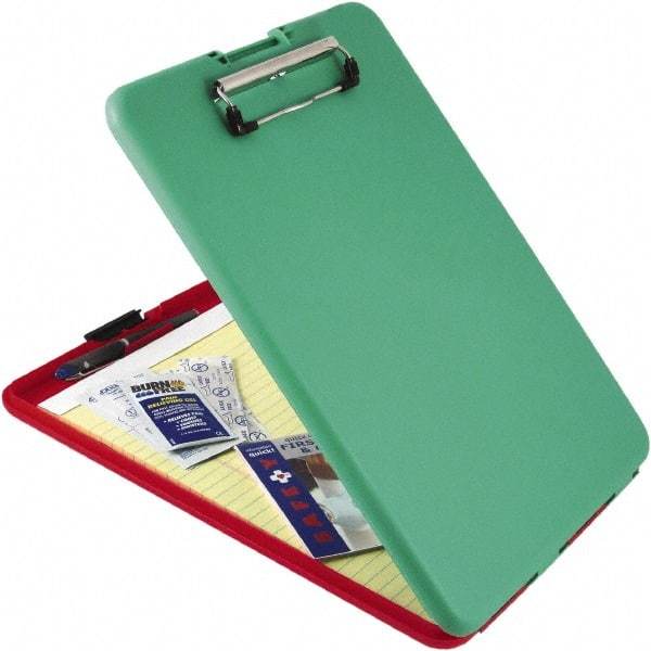 Saunders - 1-1/4" Long x 9-1/2" Wide, Clip Board - Red/Green - A1 Tooling