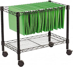 ALERA - 250 Lb Capacity, 24" Wide x 14" Long x 21" High File Cart - 1 Shelf, Steel - A1 Tooling