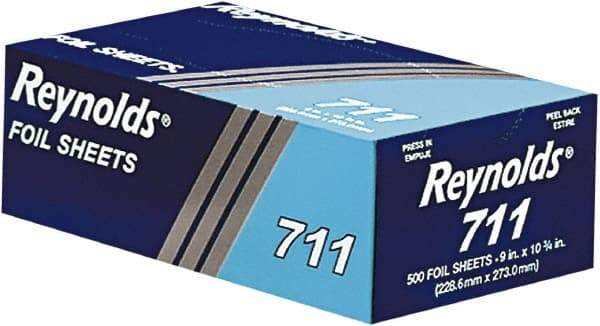 Reynolds - Pop-Up Interfolded Aluminum Foil Sheets, 9 x 10-3/4, Silver, 3000 Sheet/Carton - Use with Food Protection - A1 Tooling