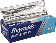 Reynolds - Interfolded Aluminum Foil Sheets, 12 x 10-3/4, Silver, 500/Box, 6 Boxes/Carton - Use with Food Protection - A1 Tooling