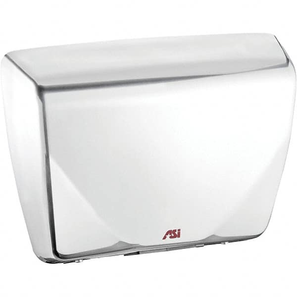 ASI-American Specialties, Inc. - 2200 Watt White Finish Electric Hand Dryer - 100-240 Volts, 18.3 Amps, 14-7/16" Wide x 10-13/16" High x 3-15/16" Deep - A1 Tooling