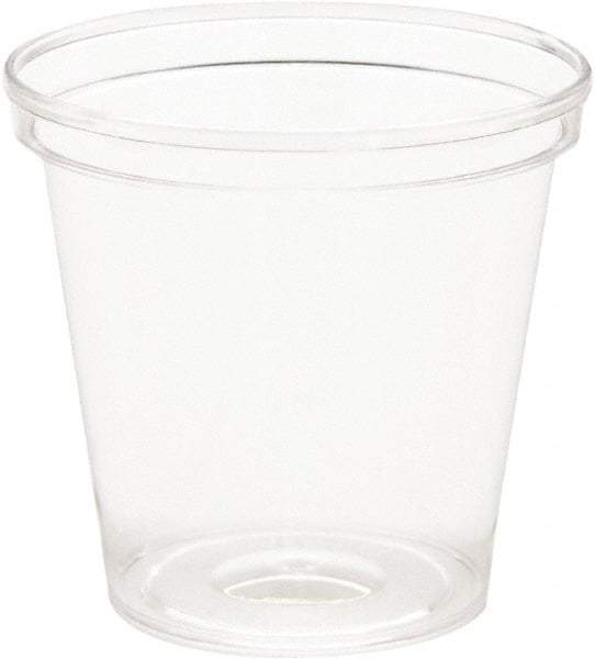 WNA - Comet Plastic Portion/Shot Glass, 1 oz, Clear - Clear - A1 Tooling