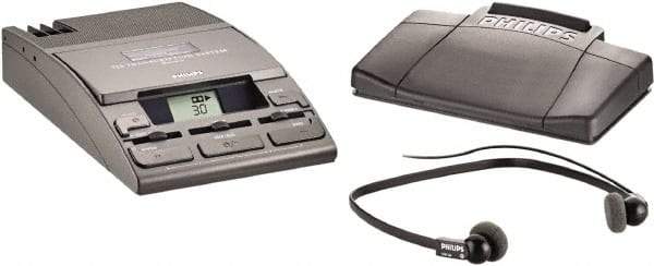 Philips - Gray Cassette - Use with Dictation Recorder - A1 Tooling