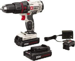 Porter-Cable - 20 Volt 1/2" Keyless Chuck Cordless Hammer Drill - 0 to 25,500 BPM, 0 to 1,500 RPM, Reversible - A1 Tooling