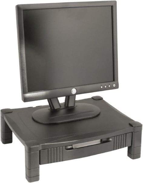 Kantek - Silver Monitor Stand - Use with Laptop, Monitor - A1 Tooling