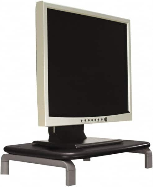 Kensington - Black & Gray Monitor Stand - Use with Laptop, Monitor - A1 Tooling