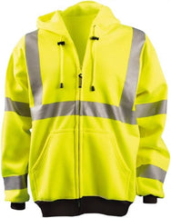 OccuNomix - Size 2XL Hi-Viz Yellow High Visibility Sweatshirt - A1 Tooling