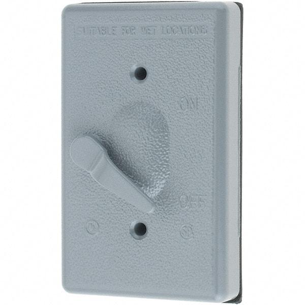 Leviton - Electrical Outlet Box Aluminum\xB6Zinc Device Cover - A1 Tooling