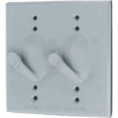 Leviton - Electrical Outlet Box Aluminum\xB6Zinc Device Cover - A1 Tooling