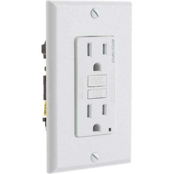 Leviton - GFCI Receptacles Grade: Commercial Color: White - A1 Tooling