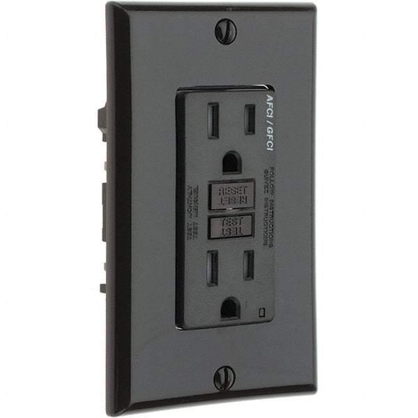 Leviton - GFCI Receptacles Grade: Commercial Color: Brown - A1 Tooling