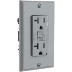 Leviton - GFCI Receptacles Grade: Commercial Color: Gray - A1 Tooling