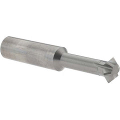 Accupro - 5/8° 5/8" Cut Diam, 0.25" Cut Width, 5/8" Shank, Solid Carbide Double-Angle Cutter - A1 Tooling