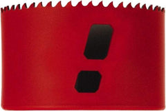 M.K. MORSE - 3-3/8" Diam, 1-15/16" Cutting Depth, Hole Saw - Bi-Metal Saw, Toothed Edge - A1 Tooling