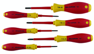 Insulated Torx® Screwdriver Set T8 - T25. 6 Pieces - A1 Tooling