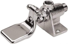 SANI-LAV - Faucet Replacement Single Pedal Foot Valve - Floor Mount - Brass, Use with Sinks, Wash Stations Scrub Sinks - A1 Tooling