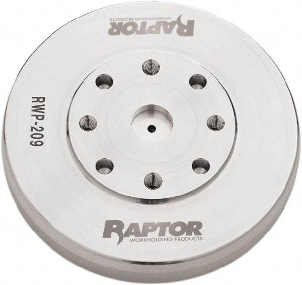 Raptor Workholding - 9.055" Jaw Width, 1-1/2" High Riser - For Use with 4 & 5 Axis Workholding Systems - A1 Tooling