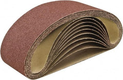 Camel Grinding Wheels - 3" Wide x 18" OAL, 40 Grit, Aluminum Oxide Abrasive Belt - Aluminum Oxide, Medium, Coated, J Weighted Paper Backing, Dry, Series PAOJ - A1 Tooling