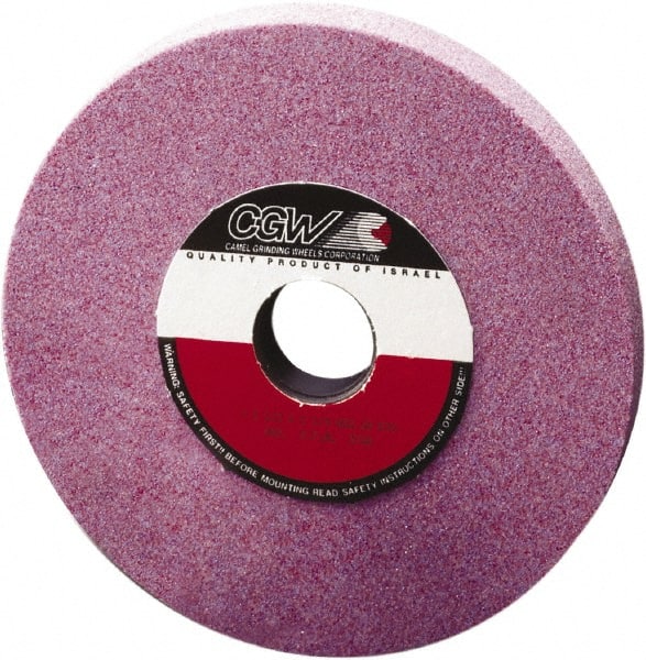 Camel Grinding Wheels - 12" Diam x 5" Hole x 1-1/2" Thick, J Hardness, 46 Grit Surface Grinding Wheel - A1 Tooling