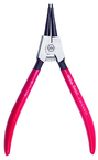 Straight External Retaining Ring Pliers 1/8 - 3/8" Ring Range .035" Tip Diameter with Soft Grips - A1 Tooling