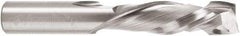 Amana Tool - 1/2" Cutting Diam x 1-5/8" Length of Cut, 2 Flute, Compression Spiral Router Bit - Right Hand Cut, Solid Carbide, 3-1/2" OAL x 1/2" Shank Diam, Laminate Trim - A1 Tooling