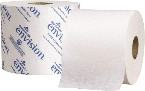 Georgia Pacific - 333' Roll Length Standard Roll Toilet Tissue - 1,000 Sheets per Roll, 2 Ply, White, Recycled Fiber - A1 Tooling