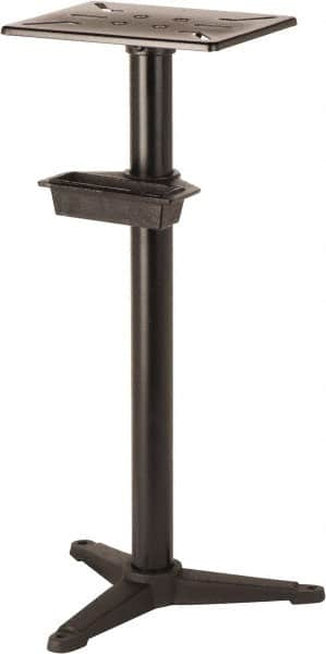 Enco - 29-1/2" Long, Grinding Pedestal Stand - Use with 6, 7, 8 & 10" Grinders & Buffers - A1 Tooling