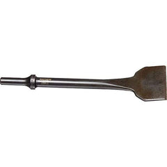 Mayhew - 2" Head Width, 8-1/2" OAL, Scraper Punch - Round Drive, Round Shank, Steel - A1 Tooling