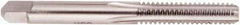 Regal Cutting Tools - #8-36 UNF 2B/3B 4 Flute Bright Finish High Speed Steel Straight Flute Standard Hand Tap - Bottoming, Right Hand Thread, 2-1/8" OAL, 3/4" Thread Length, H2 Limit, Oversize - Exact Industrial Supply