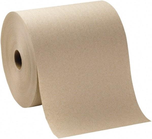 Georgia Pacific - Hard Roll of 1 Ply Brown Paper Towels - 7-7/8" Wide, 1,000' Roll Length - A1 Tooling