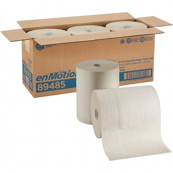 Georgia Pacific - Hard Roll of 1 Ply Brown Paper Towels - 10" Wide, 800' Roll Length - A1 Tooling