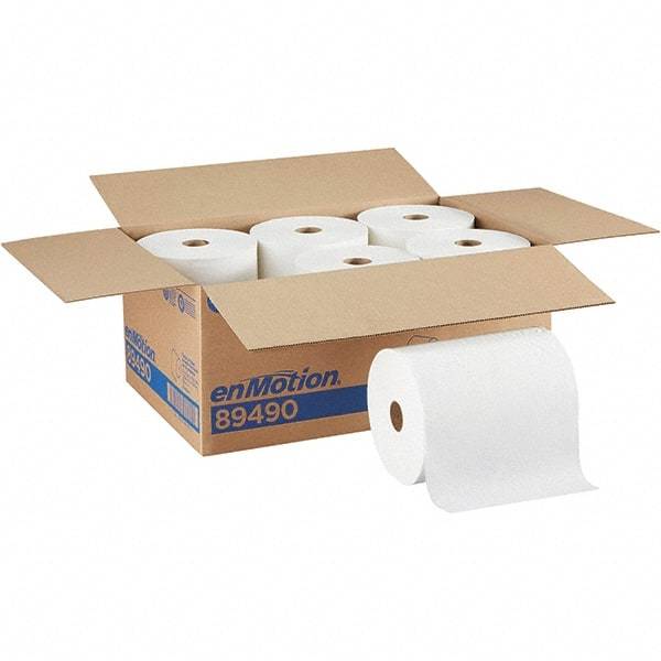 Georgia Pacific - Hard Roll of 1 Ply White Paper Towels - 10" Wide, 800' Roll Length - A1 Tooling