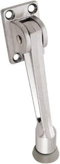 National Mfg. - 5" Projection Kickdown Door Stop - Screw Mount, Satin Chrome Finish - A1 Tooling