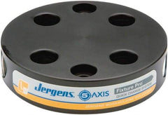 Jergens - Round Aluminum CNC Clamping Pallet - 130mm Diam x 30mm Thick - A1 Tooling