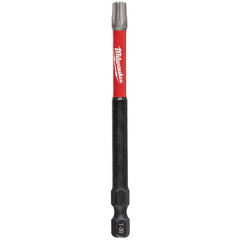 Torx Screwdriver Bits; End Type: Torx; Torx Size: T30; Overall Length (Inch): 3-1/2; Hex Size (Inch): 1/4; Overall Length: 3.50