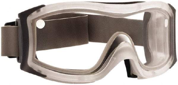 bolle SAFETY - Size Universal, Clear Anti-Fog & Scratch Resistant Lens, Safety Goggles - Indirect Vent, Clear Frame - A1 Tooling