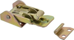 Value Collection - 3-13/32" Long x 1-3/16" Wide, Adjustable Toggle Latch - Steel, with Yellow Chromate Finish - A1 Tooling