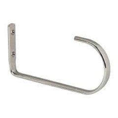 Sugatsune - 5/8" Wide x 7-1/16" High x 15/64" Thick, Overhead Hook - 3-9/32" Projection, Polished - A1 Tooling