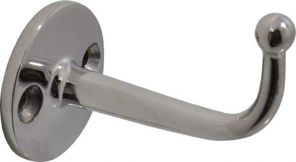 Sugatsune - 1/4" Wide x 1-15/32" High x 1-7/64" Thick, Ball Point Hook - 1-27/32" Projection, Polished - A1 Tooling