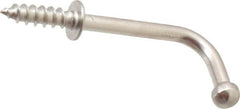 Sugatsune - 3/4" High x 7/64" Thick, Coat & Hat Hooks - 1-3/32" Projection, Polished - A1 Tooling