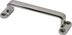 Sugatsune - 17/64" Handle Diam, Unfinished Steel Drawer Pull - 1-1/16" Projection, 4-11/64" Center to Center - A1 Tooling