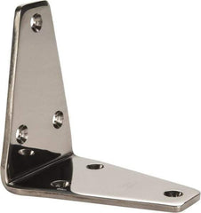 Sugatsune - 3-5/32" Long x 1-31/32" Wide, 18-8 Stainless Steel, Wide Corner Brackets - A1 Tooling