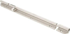 Sugatsune - 10-3/4" Long, 1-3/32" Wide Stainless Steel Barrel Bolts - Nickel Plated - A1 Tooling